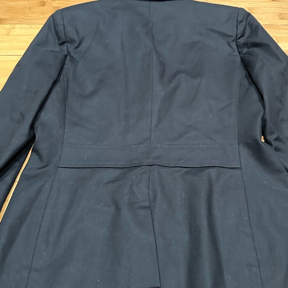 Ralph Lauren Crown Crest Black Blazer Women’s Size 6P Cotton Stretch Blend - Picture 7 of 11